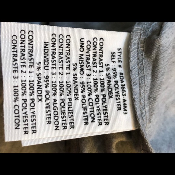 Ryu Gray Long Sleeve Tulle Slip Dress•Lace Hem•Size L - Picture 8 of 8